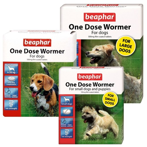 Beaphar one dose wormer tablet - beaphar,