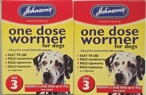 Johnson one dose wormer for - one,