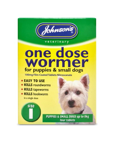 Johnsons one dose - one, wormer