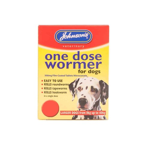 Dog worming tablets johnsons - tablets,