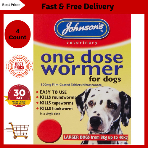 Johnsons easy one dose wormer - dose,