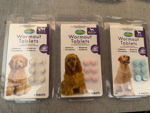 Wormout tablets one dose - one,