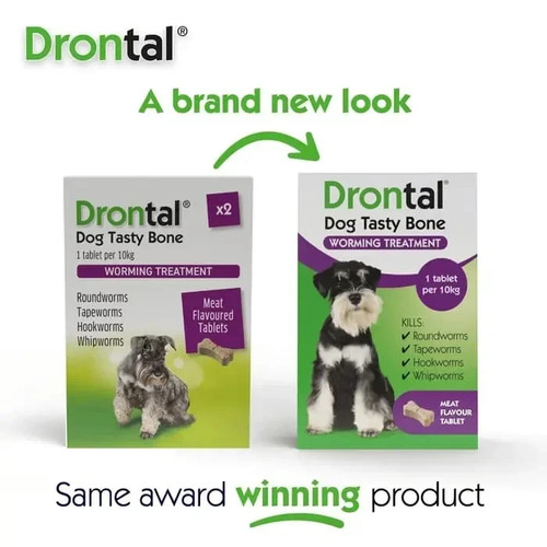 Two tasty bone flavour dog - tasty,