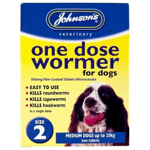 Dog worming tablets - easy, one